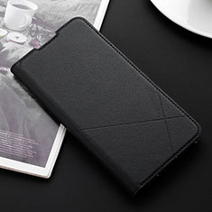 Custodia Portafoglio In Pelle Cover con Supporto per Oppo Reno2 Nero