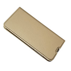 Custodia Portafoglio In Pelle Cover con Supporto per Samsung Galaxy A30S Oro
