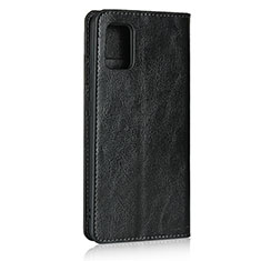 Custodia Portafoglio In Pelle Cover con Supporto per Samsung Galaxy A51 4G Nero