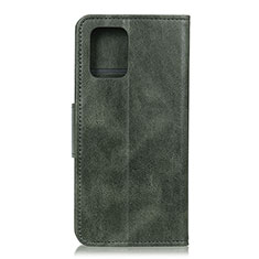 Custodia Portafoglio In Pelle Cover con Supporto per Samsung Galaxy A91 Verde