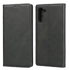 Custodia Portafoglio In Pelle Cover con Supporto per Samsung Galaxy Note 10 5G Nero