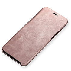 Custodia Portafoglio In Pelle Cover con Supporto per Samsung Galaxy S9 Oro