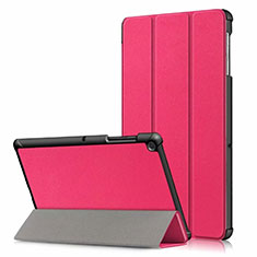 Custodia Portafoglio In Pelle Cover con Supporto per Samsung Galaxy Tab S5e Wi-Fi 10.5 SM-T720 Rosa Caldo