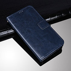 Custodia Portafoglio In Pelle Cover con Supporto per Sony Xperia 10 Blu