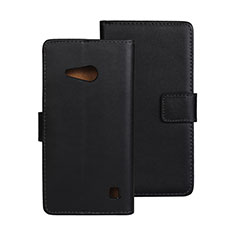 Custodia Portafoglio In Pelle Cover con Supporto per Wiko Ridge Fab 4G Nero