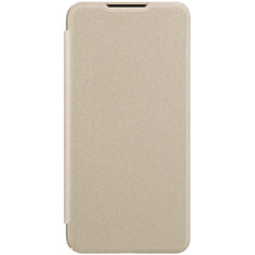 Custodia Portafoglio In Pelle Cover con Supporto per Xiaomi CC9e Oro