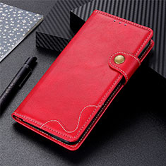 Custodia Portafoglio In Pelle Cover con Supporto per Xiaomi Mi 10T 5G Rosso