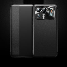 Custodia Portafoglio In Pelle Cover con Supporto per Xiaomi Mi 11 Ultra 5G Nero