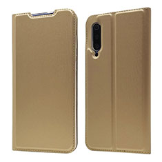 Custodia Portafoglio In Pelle Cover con Supporto per Xiaomi Mi 9 Lite Oro