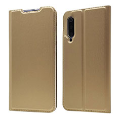 Custodia Portafoglio In Pelle Cover con Supporto per Xiaomi Mi 9 Pro 5G Oro