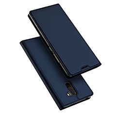 Custodia Portafoglio In Pelle Cover con Supporto per Xiaomi Pocophone F1 Blu