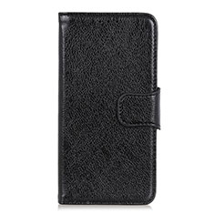 Custodia Portafoglio In Pelle Cover con Supporto per Xiaomi Redmi Note 9 Pro Nero