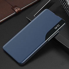 Custodia Portafoglio In Pelle Cover con Supporto Q02H per Xiaomi Redmi Note 12 5G Blu