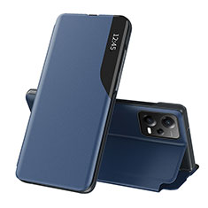 Custodia Portafoglio In Pelle Cover con Supporto Q03H per Xiaomi Poco X5 5G Blu