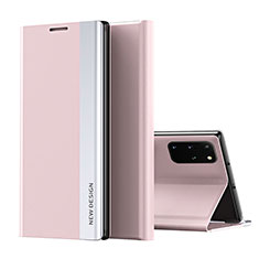 Custodia Portafoglio In Pelle Cover con Supporto QH1 per Samsung Galaxy A53 5G Oro Rosa