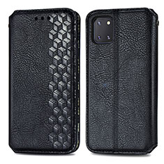 Custodia Portafoglio In Pelle Cover con Supporto S01D per Samsung Galaxy M60s Nero