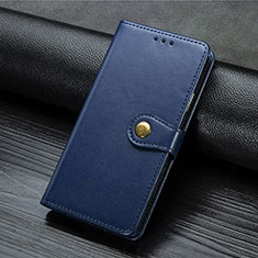 Custodia Portafoglio In Pelle Cover con Supporto S07D per Xiaomi Redmi 9 Blu