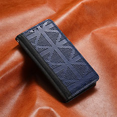 Custodia Portafoglio In Pelle Cover con Supporto S12D per Nokia X30 5G Blu