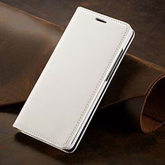 Custodia Portafoglio In Pelle Cover con Supporto T01 per Huawei P30 Pro New Edition Bianco