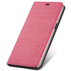 Custodia Portafoglio In Pelle Cover con Supporto T01 per Oppo R15X Rosa