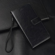 Custodia Portafoglio In Pelle Cover con Supporto T01 per Samsung Galaxy A70S Nero