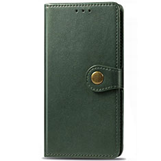 Custodia Portafoglio In Pelle Cover con Supporto T01 per Samsung Galaxy S20 5G Verde