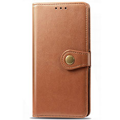 Custodia Portafoglio In Pelle Cover con Supporto T01 per Samsung Galaxy S20 Arancione