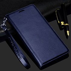 Custodia Portafoglio In Pelle Cover con Supporto T01 per Samsung Galaxy S20 Plus 5G Blu