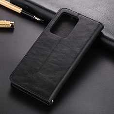 Custodia Portafoglio In Pelle Cover con Supporto T01 per Samsung Galaxy S20 Ultra Nero