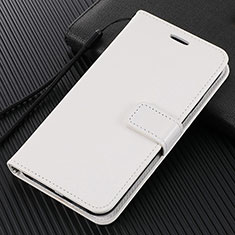 Custodia Portafoglio In Pelle Cover con Supporto T03 per Huawei Nova 7 SE 5G Bianco
