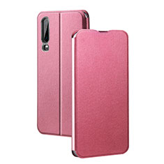 Custodia Portafoglio In Pelle Cover con Supporto T03 per Huawei P30 Rosa