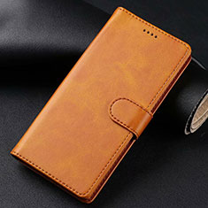 Custodia Portafoglio In Pelle Cover con Supporto T03 per Samsung Galaxy S20 Ultra Arancione
