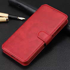 Custodia Portafoglio In Pelle Cover con Supporto T03 per Xiaomi Redmi K20 Pro Rosso