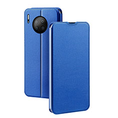 Custodia Portafoglio In Pelle Cover con Supporto T05 per Huawei Mate 30 5G Blu