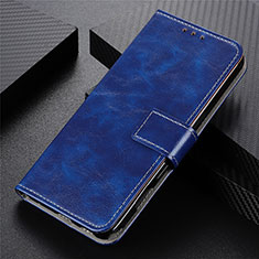 Custodia Portafoglio In Pelle Cover con Supporto T05 per Oppo A91 Blu