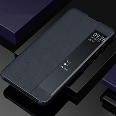 Custodia Portafoglio In Pelle Cover con Supporto T06 per Samsung Galaxy Note 10 5G Blu