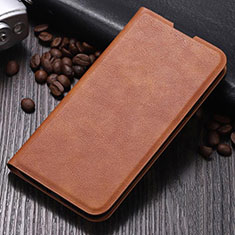 Custodia Portafoglio In Pelle Cover con Supporto T06 per Samsung Galaxy Note 10 Plus 5G Arancione