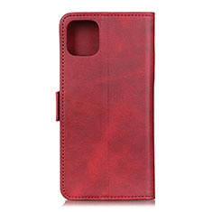 Custodia Portafoglio In Pelle Cover con Supporto T06 per Xiaomi Mi 11 5G Rosso
