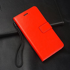 Custodia Portafoglio In Pelle Cover con Supporto T06 per Xiaomi Redmi K20 Pro Rosso