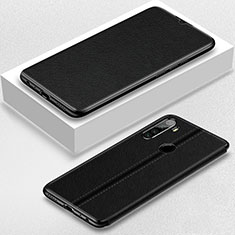 Custodia Portafoglio In Pelle Cover con Supporto T06 per Xiaomi Redmi Note 8 (2021) Nero