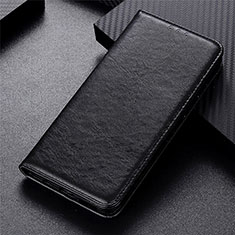 Custodia Portafoglio In Pelle Cover con Supporto T07 per Oppo K7 5G Nero