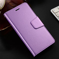 Custodia Portafoglio In Pelle Cover con Supporto T07 per Oppo RX17 Neo Viola