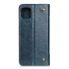 Custodia Portafoglio In Pelle Cover con Supporto T07 per Xiaomi Mi 11 5G Blu