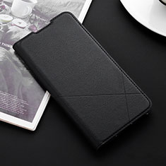Custodia Portafoglio In Pelle Cover con Supporto T09 per Xiaomi Mi A3 Nero