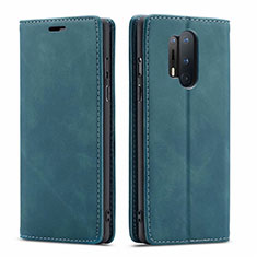 Custodia Portafoglio In Pelle Cover con Supporto T10 per OnePlus 8 Pro Verde