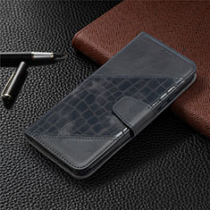 Custodia Portafoglio In Pelle Cover con Supporto T10 per Xiaomi Redmi 9AT Nero