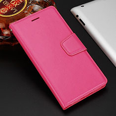 Custodia Portafoglio In Pelle Cover con Supporto T11 per Huawei Mate 20 X 5G Rosa Caldo
