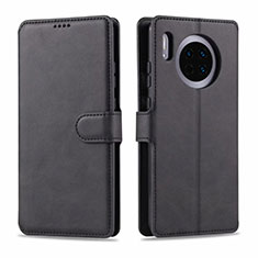 Custodia Portafoglio In Pelle Cover con Supporto T11 per Huawei Mate 30 5G Nero