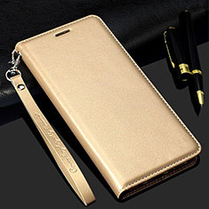 Custodia Portafoglio In Pelle Cover con Supporto T11 per Samsung Galaxy Note 20 5G Oro