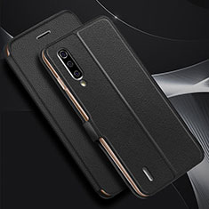 Custodia Portafoglio In Pelle Cover con Supporto T11 per Xiaomi Mi A3 Nero